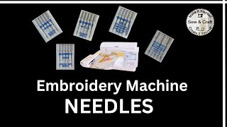 Embroidery Machine Needles