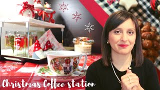 Χριστουγεννιάτικο coffee station - Decorate with me | Demi's Vivart