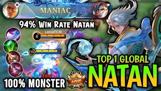 Natan Best Build 2023!! 94% Win Rate [ Natan Top 1 Global Build ] - Mobile Legends