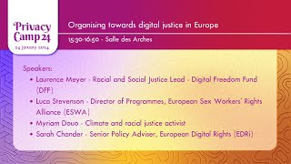 #PC24 - Organising towards digital justice in Europe