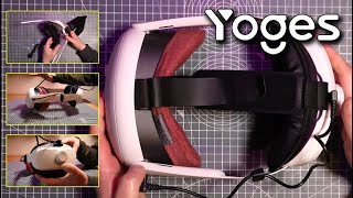 YOGES VR Y12 Battery Head Strap | Quest 3 [UNBOXING | INSTALLATION | REVIEW]