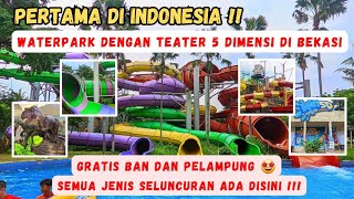 Kolam Renang Tematis Terbesar di Asia Tenggara Waterpark Go Wet Waterpark Grand wisata bekasi