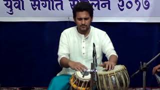 Rohen Bose  Tabla Solo at Gandharva Mahavidyalaya, Pune YUVA SAMMELAN 2017