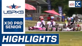 2024 US Pro Kart Series Round 4 Highlights: X30 Pro Senior