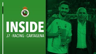 INSIDE J7 | RACING vs CARTAGENA | Campos de Sport • #LaLigaHypermotion