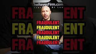 I help clients with FRAUDULENT CLAIMS!!! #lawyermisconception#fraudulentclaims