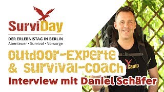 SurviDay 2019 - Trainer & Outdoor-Experte - Daniel Schäfer im Interview