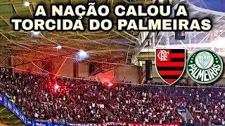 🔥 AULA DE ARQUIBANCADA - Torcida do Flamengo no Allianz Parque contra o Palmeiras