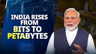 Our technological contribution will not be in bits & bytes, but in terabytes & petabytes: PM Modi