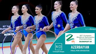 Azerbaijan - 5 Aros/5 Hoops - FINAL - Budapest EC 2024