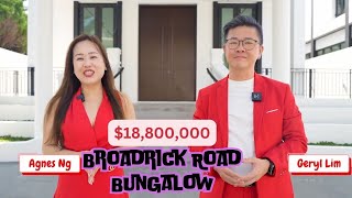 Singapore Landed Home Tour   D15 Broadrick Road Brand New Bungalow