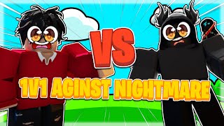 @VeniousZ 1v1ing my friend in Roblox Bedwars..⚔️