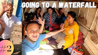 Going to a WATERFALL in a tempo with family | Tempo ride from Tasgaon to Bhairavwadi | @MrBeast