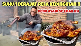 BUKAN AYAM BAKAR BIASA!!! BUMBU RACIKAN NYA INI YANG BIKIN RELA KEDINGINAN,CELUP 3X TRUS DI BAKAR