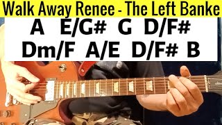 Walk Away Renee - The Left Banke - Guitar Lesson