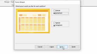 Microsoft Access A to Z: How to Best Use the Form Wizard to Create Form/Subforms