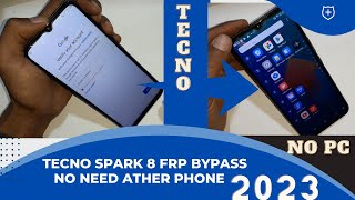 TECNO KG5K FRP BYPASS WITHOUT PC | TECNO SPARK BYPASS GOOGLE LOCK