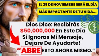 ¡ÁBRELO INMEDIATAMENTE! 🙏🌟 Hijo Mío, Te dije que llegaría tu día... | Mensaje de Dios