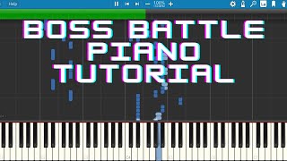 (Mega Man) Boss Battle Piano Synthesia