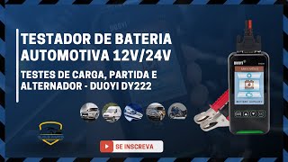 TESTADOR DE BATERIA AUTOMOTIVA 24 VOLTS - COMO TESTAR A BATERIA, ARRANQUE E PARTIDA DO SEU CARRO #26