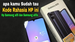 kode rahasia di HP Samsung a05 yang wajib kamu tahu