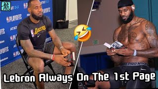 Let's Watch Lebron James Lying For 5 Minutes