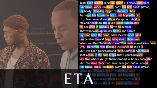 Dr. Dre & Anderson .Paak - ETA | Rhymes Highlighted