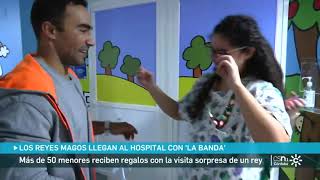 Caravana de la Salud con La Banda del Sur en el Hospital Reina Sofía