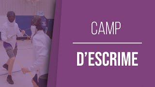 Camp d'escrime 🤺