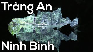 Take a boat trip through the caves in Trang An, Ninh Binh, Vietnam 4K