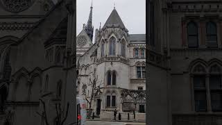 Royal Courts of Justice in London, England