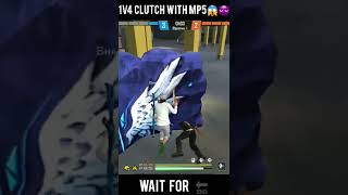 Mp5 clutch full squad free firettitude video /whatsapp status 🔥 #shorts #freefire #viral #short #ff