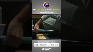 The best shot of this tornament #billiards #3cushion