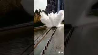 train water fall