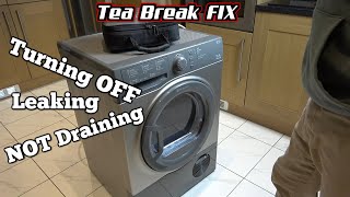 Hotpoint CONDENSER DRYER Not Draining - REPAIR Video