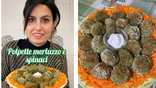 Polpette merluzzo e spinaci