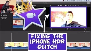 How to Fix the iPhone HDR Video Glitch in iMovie Tutorial (iPhone 13, iPhone 14, iPhone 15, etc)