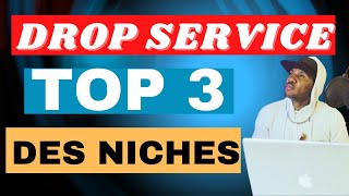 3 MEILLEURES NICHES POUR FAIRE DU DROPSERVICE