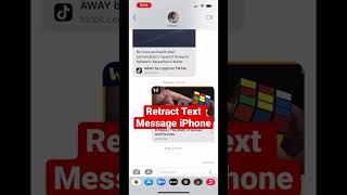 How To Retract or Unsend A Text Message From Your iPhone