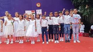 Vande Maataram Song on Independence Eve celebations 2019 St. Thomas Aquinas School