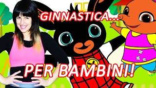 GINNASTICA PER BAMBINI CON BING | Divertente allenamento a casa per bambini con Bing e Sula