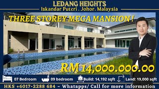 Super Mega 3-Storey Mansion @ Ledang Heights, Johor, Malaysia