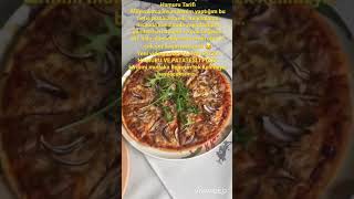 Hakiki İtalyan Pizza hamuru, Pizza sosu, Mantarlı Pizza, Ton Balıklı Pizza, Sebzeli Pizza #shots