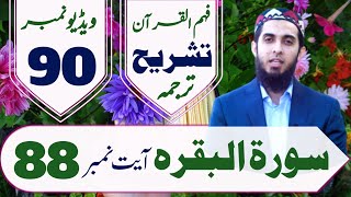 Dil pe Ghulaf aur Yahoodi • Baqarah 88 •  FahamulQuran • Tilawat Tarjuma Tafsir FQ90 By Hafiz Nauman