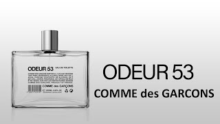 Аромат, основными нотами которого стали кислород и песок I ODEUR 53 Comme des Garcons I BroPerfume.