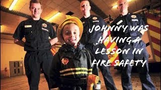 Little Johnny Joke Johnny Was Having A Lesson In Fire Safety{V}