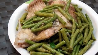 Hong Kong Recipe : Fish Belly Stewed with Asparagus Bean