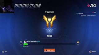 Getting to gold on Support and Tank // Overwatch 2 Comp Livestream