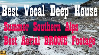 🟦4K🟥 Best Vocal Deep House 2022 🟦 French Riviera 🟥 Summer Southern Alps Best Aerial DRONE Footage