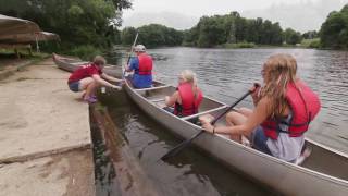 Camp Y Noah Spillway Ribbon Cutting